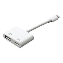 iPhone SD-Kartenleser mit Lightning-Anschluss, Mehrzweck-Medienadapter für Schnellladung