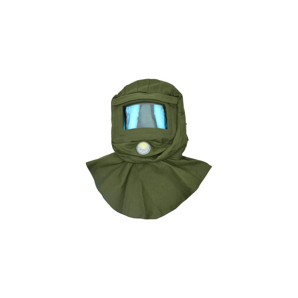 Canvas Fabric Sandblaster Mask, Protective Gear With Sealed Condition Sound And Elastic Dust Prevention 9405630173079