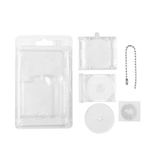 Album Disc-hoesje Sleutelhanger Disc-speler Sleutelring-A