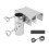 Support de parasol réglable pour patios et cours 1
