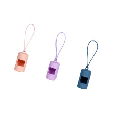 Lot de 3 distributeurs de sacs Ă crottes-Rose et bleu violet
