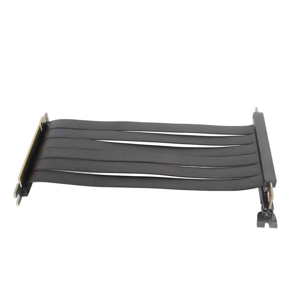 50Cm Pcie 3.0 X16 Riser Cable 180 Flex Dual Connector Black 8741370006231