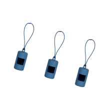 Support de sac à excréments pour chien, 3 pièces,-Bleu marine