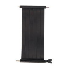 PCIe 3.0 X16 GPU Riserkabel 180 Flexibel Dualanschlüsse 30cm Schwarz