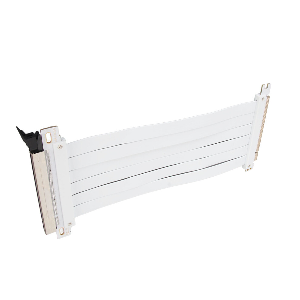 Pcie 3.0 X16 Extender Riser Cable 30Cm/11.8In High Shielding White 8441370007190