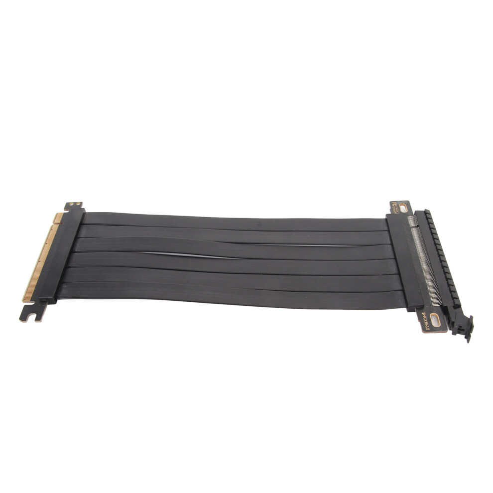 Pcie 3.0 X16 High Shield Riser Cable - 180 Flex 50Cm Extension Black 8701370007133