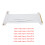 High-Speed PCIe 4.0 X16 Riser Cable 50cm White Flexible Extension 2