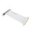 High-Speed PCIe 4.0 X16 Riser Cable 50cm White Flexible Extension 16