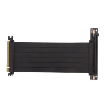 PCIE 3.0 x16 Riser Cable 50cm Flexible PCIe Extender Card Black