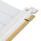 High-Speed PCIe 4.0 X16 Riser Cable 50cm White Flexible Extension 10