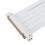 Câble d'Extension PCIe 3.0 x16 Flexible de 30 cm, Codec 90 Blanc 8