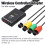 Wireless Game Console Converter Adapter for PS3, PS4, Xbox, Switch Pro 4