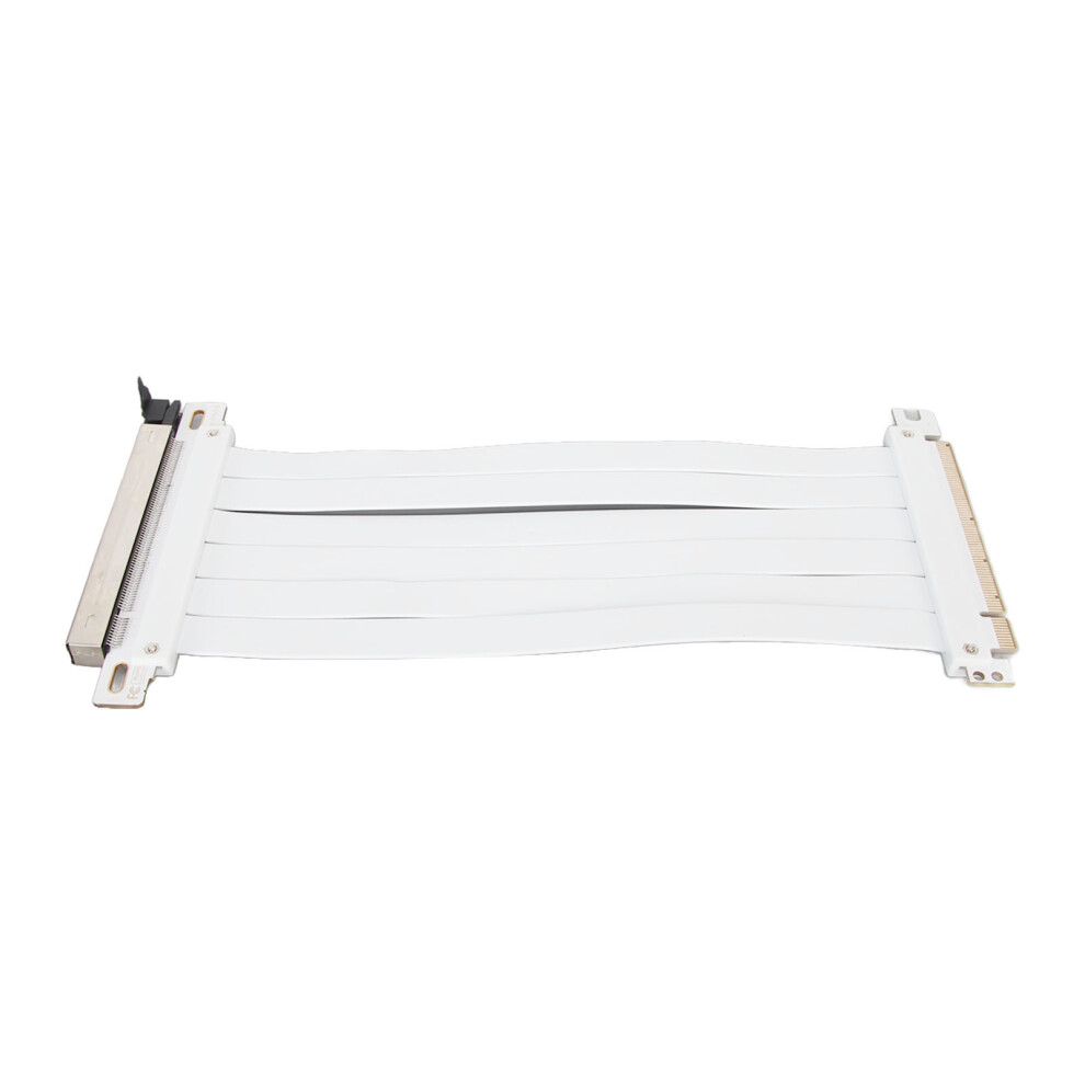 Pcie X16 Riser Cable High Shielding Dual Reverse Connectors For Stable Transmission Slim And Foldable Design Emi Shielded Slots Signal Integrity With 9358999995731