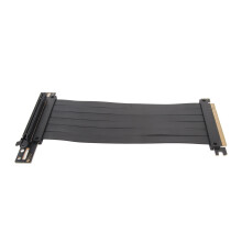 PCIE-Riser-Kabel für Grafikkartenerweiterung, Signalintegrität, Goldpins, abwärtskompatibel, flexibles Design, EMI-geschirmtes Kabel mit Schutz