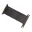 Câble Riser PCIe 4.0 X16 de 20 cm, flexible, extension GPU noir, 128 Gbps 7