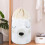 Laundry Hamper Waterproof Storage Bin Foldable Design Large Capacity Laundry Bag Exquisite Drawstring Closure Lightweight Durable Dust Proof Moisture 2