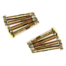 Heavy Duty Fastener For Masonry & Concrete Surface, Carbon Steel Expansion Anchors Non-Slip, Corrosion Resistance Sleeve Anchor Bolt Easy