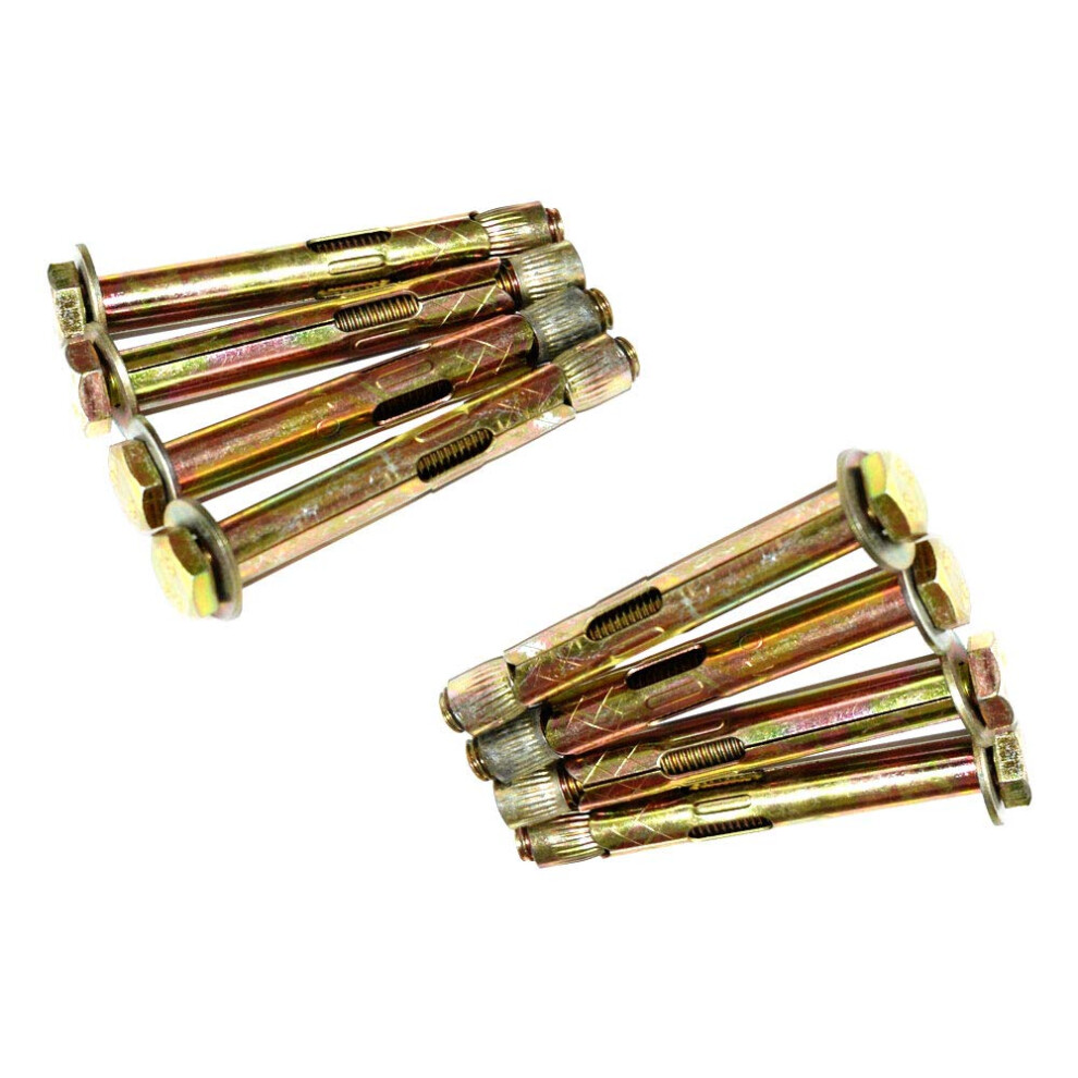 Expansion Bolt, M6 X 60Mm Hex Bolt Sleeve Anchor For Concrete, Featuring Easy Installation, Strong Bearing Capacity, And Carbon Steel Construction 9173940269392