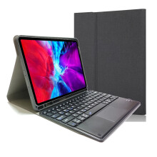 Kabellose Tastaturhülle für iPad Pro 11", magnetisch abnehmbare Bluetooth-Tastatur mit verbessertem Schutz, schwebender Ständer, kabellos