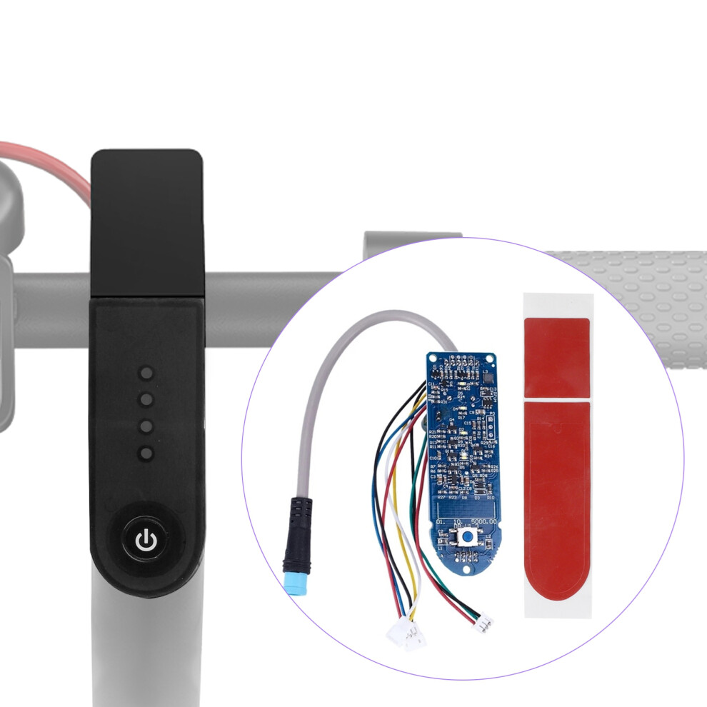 Electric Scooter Bt Dashboard Circuit Board With Cover For M365, Plastic 8031377418619