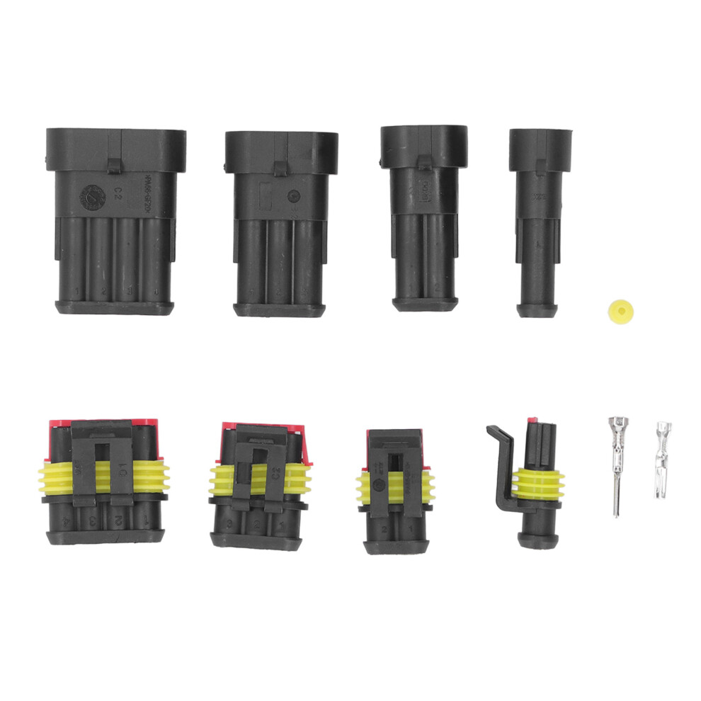 254-teiliges Kfz-Stecker-Set, wasserdicht,