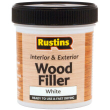 Rustins AWOOW250 Acrylic Wood Filler, White, 250 ml