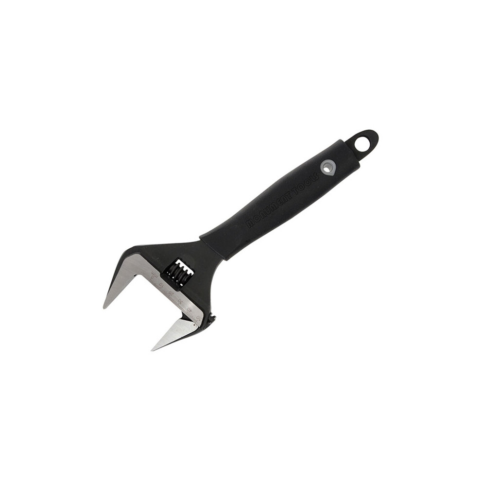Monument Unisex Black 3143Z Wide Jaw Adjustable Wrench 250Mm (10In) In - Image 6