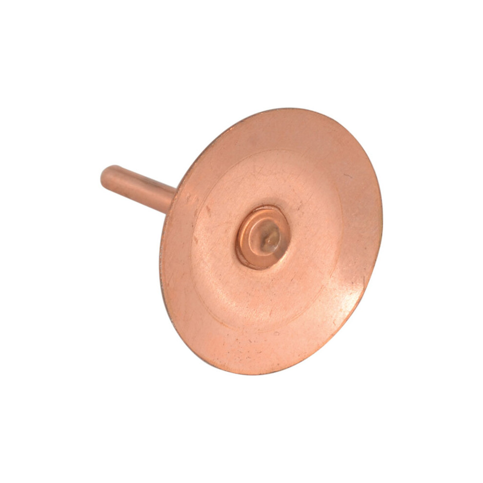 Forgefix Copper Disc Rivets 20 X 20 X 1.5Mm (Pack 100)