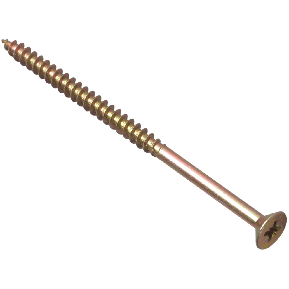 Forge MPS690Y Multi-Purpose Pozi Screw CSK ST ZYP 6.0 x 90mm Box of 100