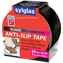 Sylglas ASTBL Anti-Slip Tape 50mm x 3m - Black