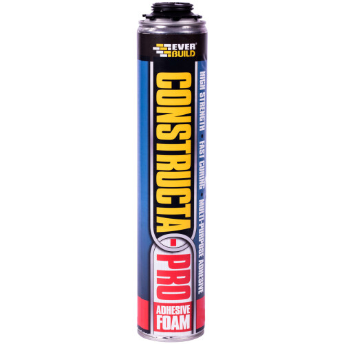 Everbuild Constructa Pro Adhesive Foam 750 ml GREY