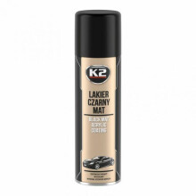 Vernis - K2 - L340 - Acrylique - Séchage rapide - 500 ml - Noir mat
