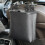 Leather Car Garbage Can Foldable 7.9x7.1x5.9in, Black, Large Capacity 9