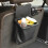 Leather Car Garbage Can Foldable 7.9x7.1x5.9in, Black, Large Capacity 4