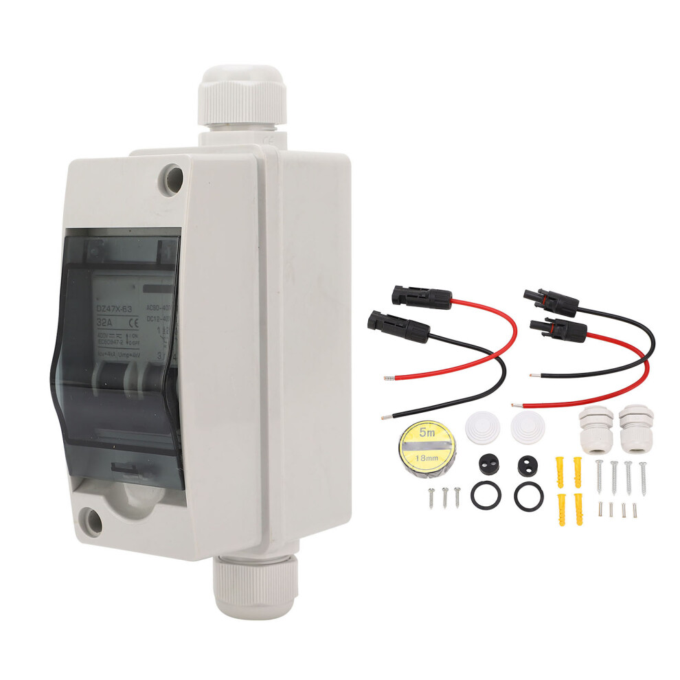 DC AC-Leistungsschalter 32A Solar-PV-Trennschalter