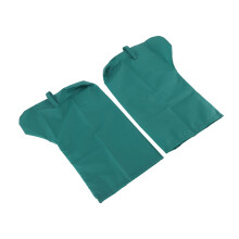 Couverture de soutien pour jambes en nylon vert pour personnes âgées, prévention des frottements