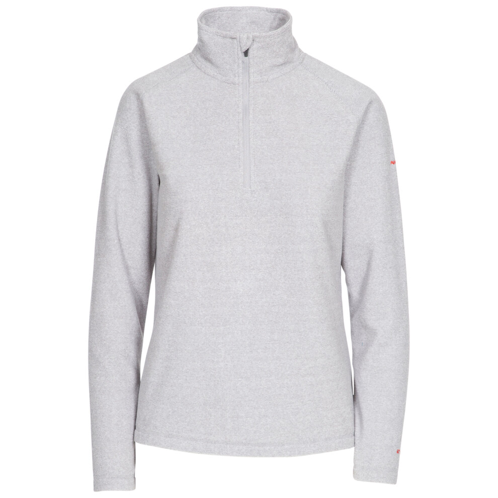 Trespass (10, Platinum) Womens 1/2 Zip Fleece Jacket Meadows