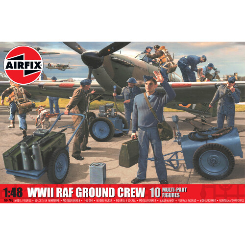 Airfix Airfix A04702 WWII RAF Ground Crew 1:48 Model Kit