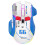 Mouse da gioco 2.4G Bluetooth cablato 3 modalità 5 DPI RGB bianco 11