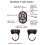 Bluetooth Remote Ring Control for Mobile Selfies, 10M, Black 10