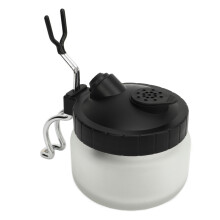 Multi-Function Airbrush Cleaning Pot & Holder for Car DIY Painting
