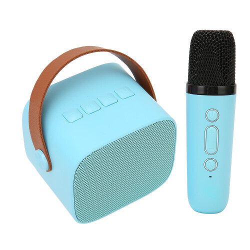Μηχανή καραόκε Bluetooth για παιδιά και ενήλικες, μίνι ασύρματο σύστημα καραόκε με 2