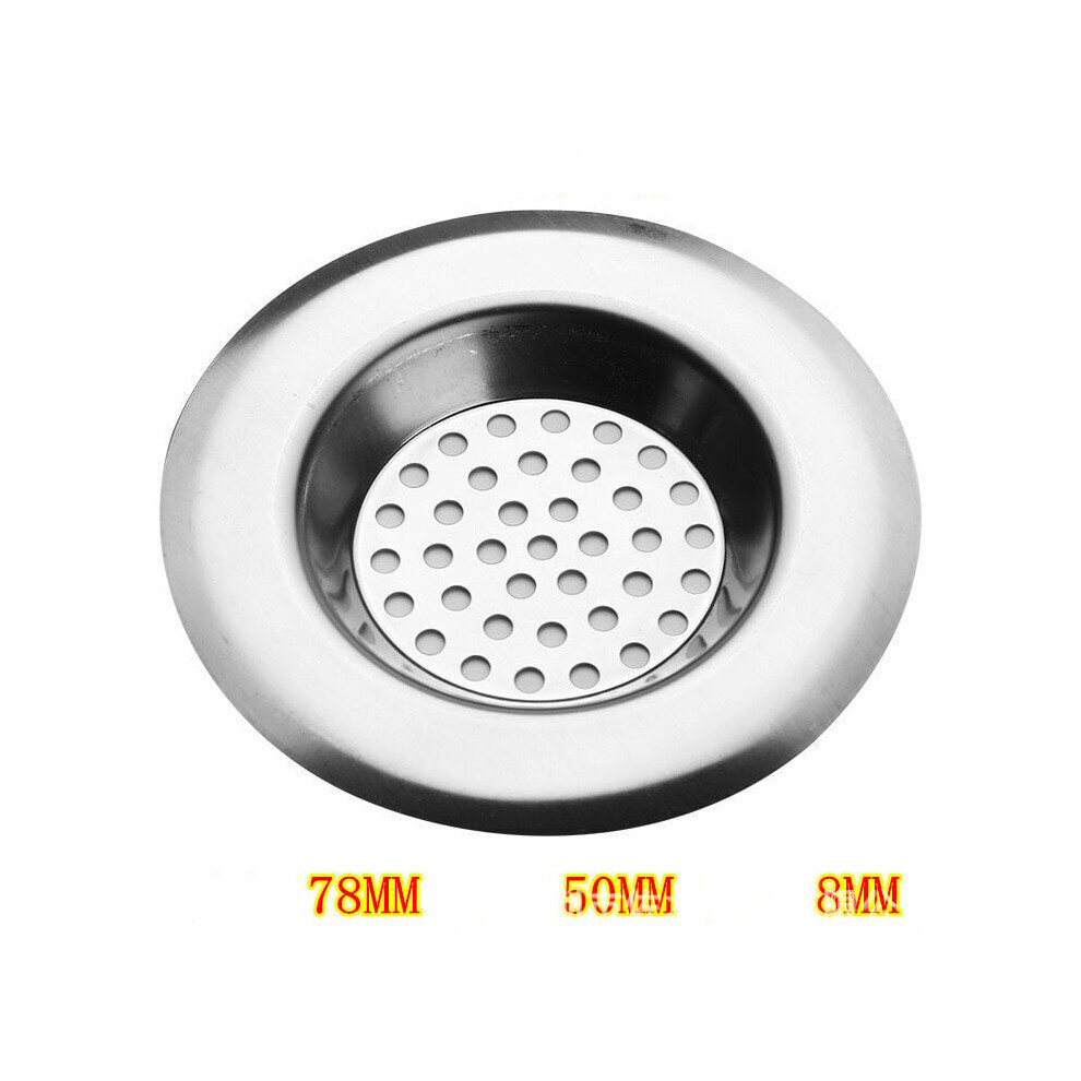 Stainless Steel Sink Strainers, Premium Materials Rustproof Design Ensures Durability And Reliability, Mesh Metal Filter For Smooth Drainage, 9169997129765
