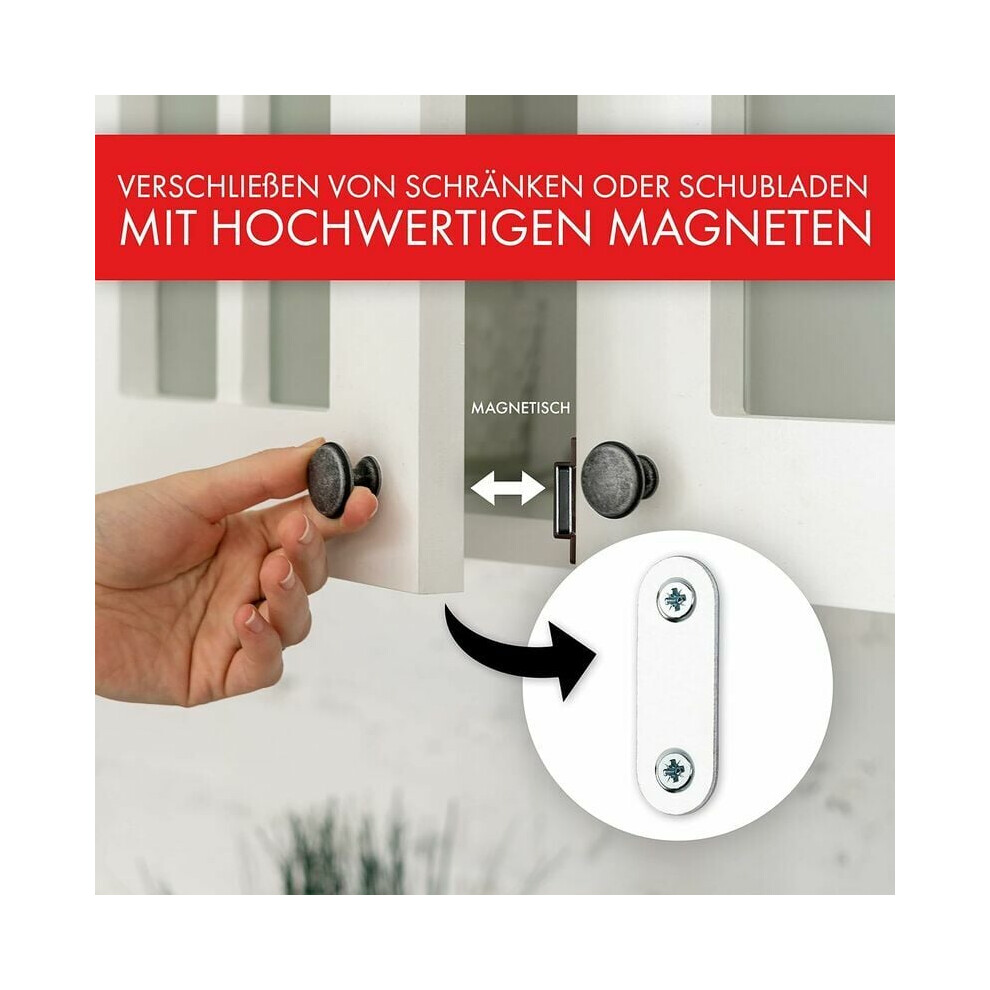Powerful Cabinet Magnetic Catch, Magnetic Closure Hardware With Stainless Steel For Sturdy And Reliable Kitchen Drawer Magnets, Stay Closed Design 9169997129758