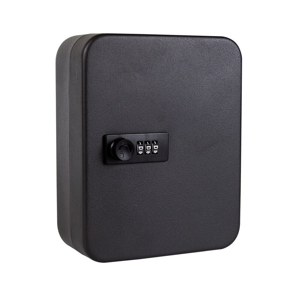 Heavy-Duty Key Cabinet, Security Box With Scratch-Resistant Powder Coated Finish, Durable Steel Construction For Robust Durability, Wall Mountable 9128293057523