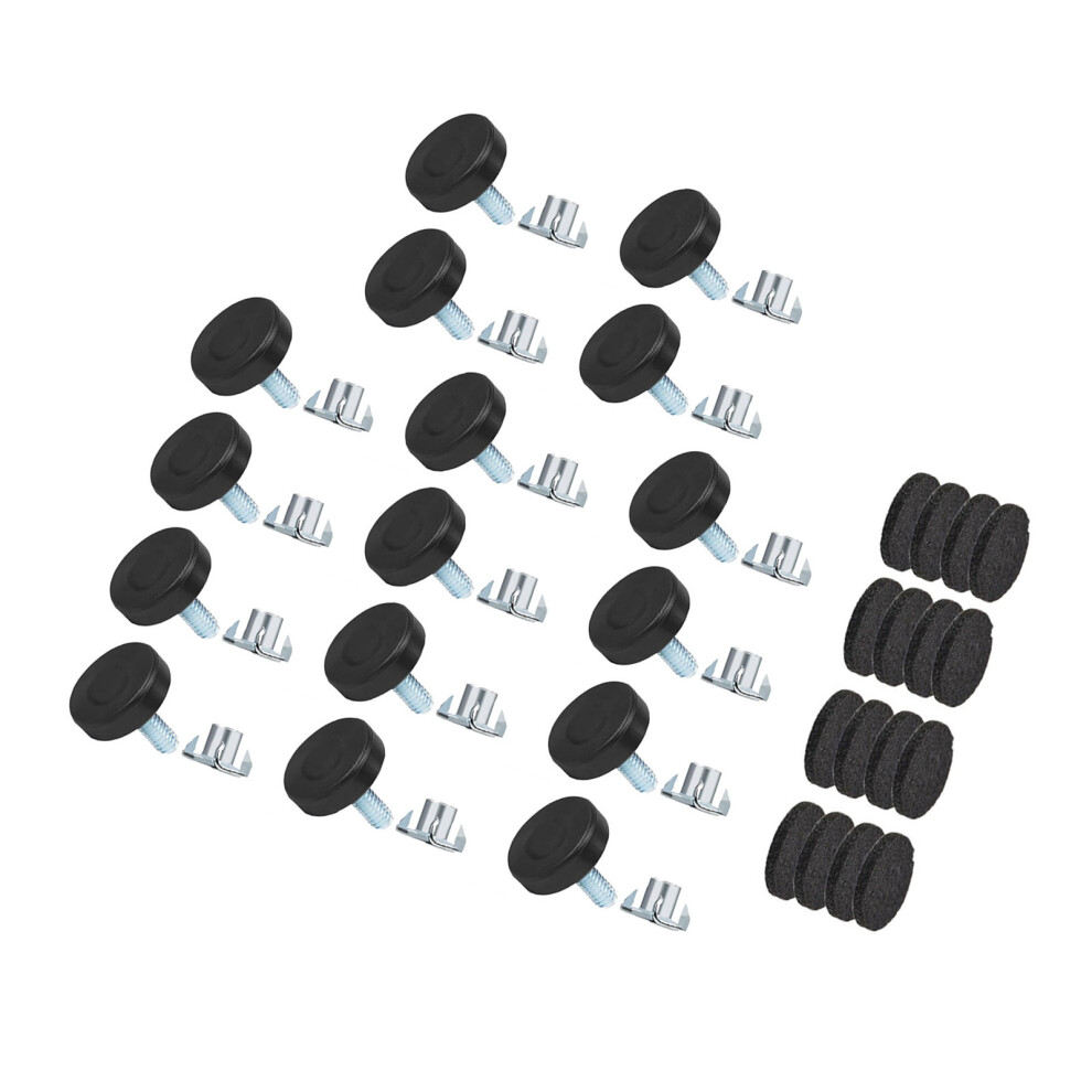 16Pieces Furniture Height Adjusters Base-Feet Pads With Four 7732000547454