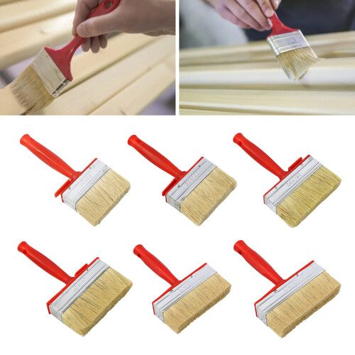 4pcs Portable Sturdy Coating Applicators Brushes for Wall-150 2