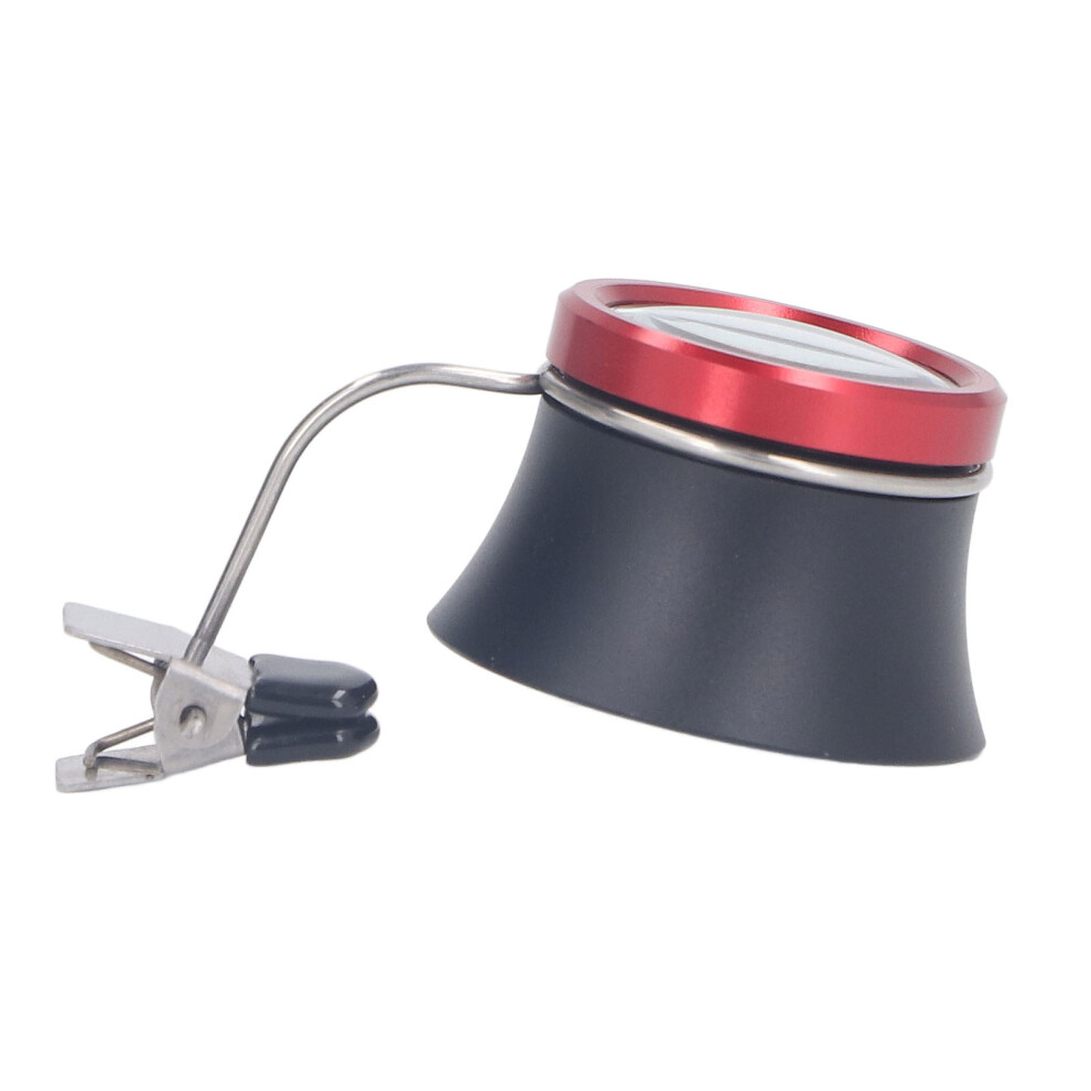 10-fache Lupe mit Clip, PE-Kunststoff-Lupe,