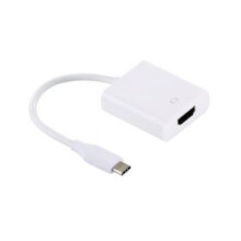 Tragbares Kraftpaket, USB-C-Multiport-Adapter, Thunderbolt 3-kompatibel, elegantes Design, Aluminiumgehäuse, Spiegeldisplay, Bildschirmerweiterung