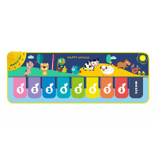 Tapete de dança inspirado no Baby Shark, tapete musical sensível ao toque com função de gravação, ideal para presentes de Páscoa (1 a 4 anos)